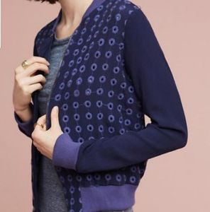 Anthropologie: Amadi Eyelet Bomber